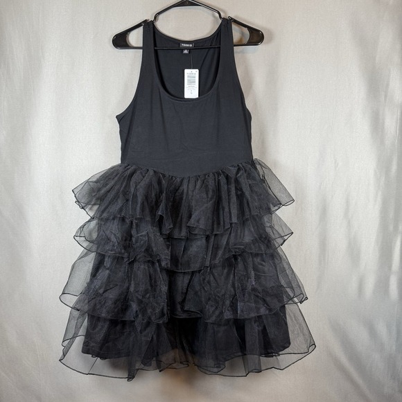 torrid Dresses & Skirts - NWT Torrid Halloween Foxy Whimsigoth Tutu Dress Witchy Goth Fairy Size 0 L 12